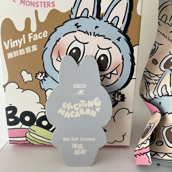 100% Authentic Pop Mart Labubu Exciting Macaron - Sea Salt Coconut - Picture 5 of 7